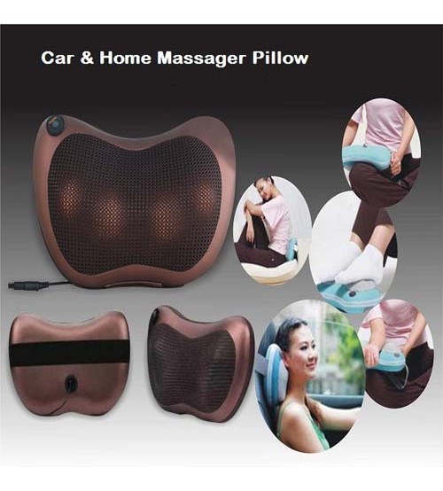 New Car And Home Use Back Massage Pillow with Heating Function Neck Massager Cushion Relax 